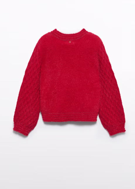 Girl Fuzzy Sweater