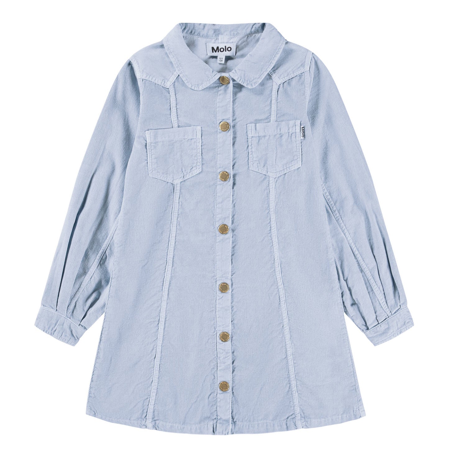 Girl Clarissa Dress- Blue Moon