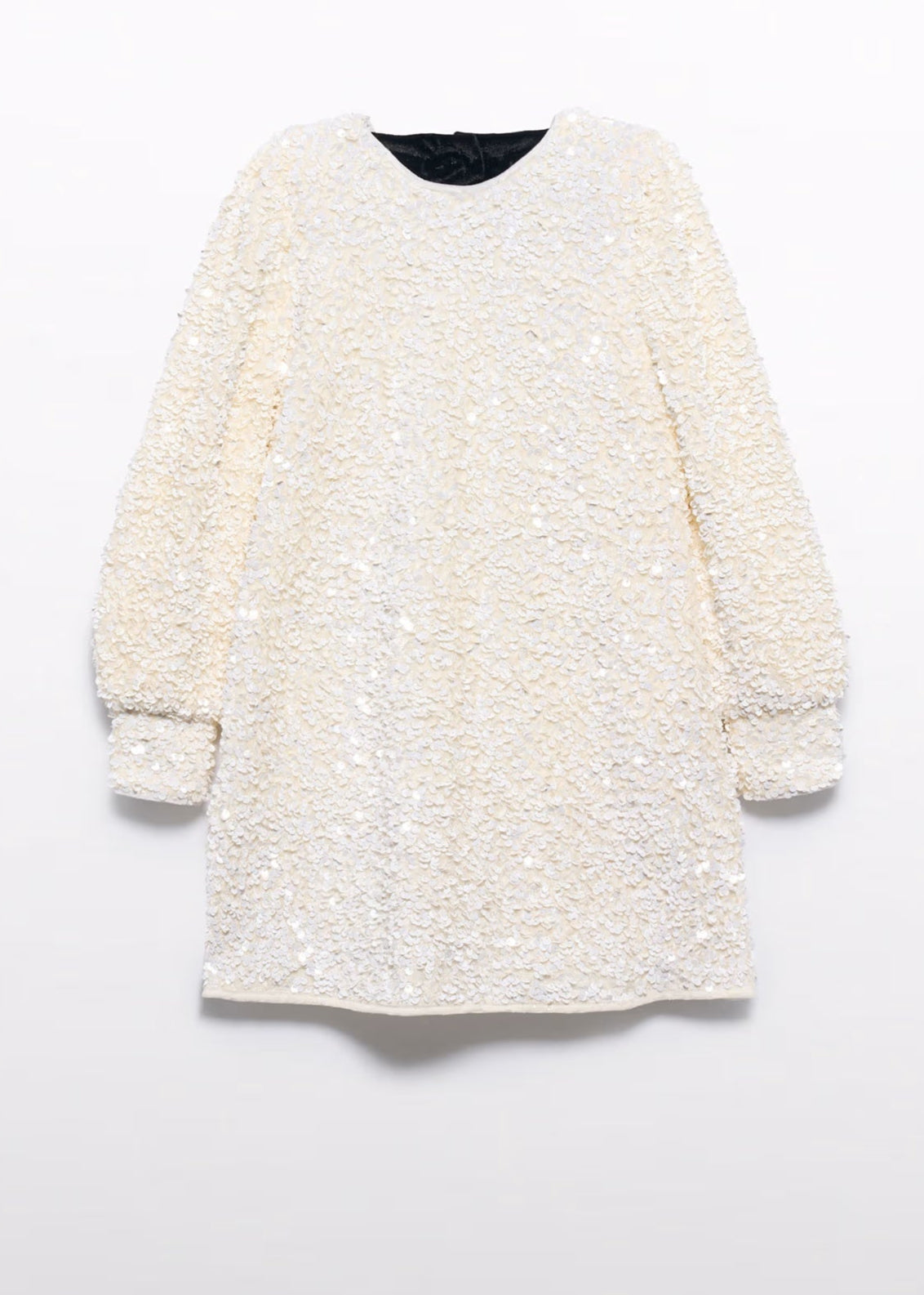 Girl A-Line Sequin Dress