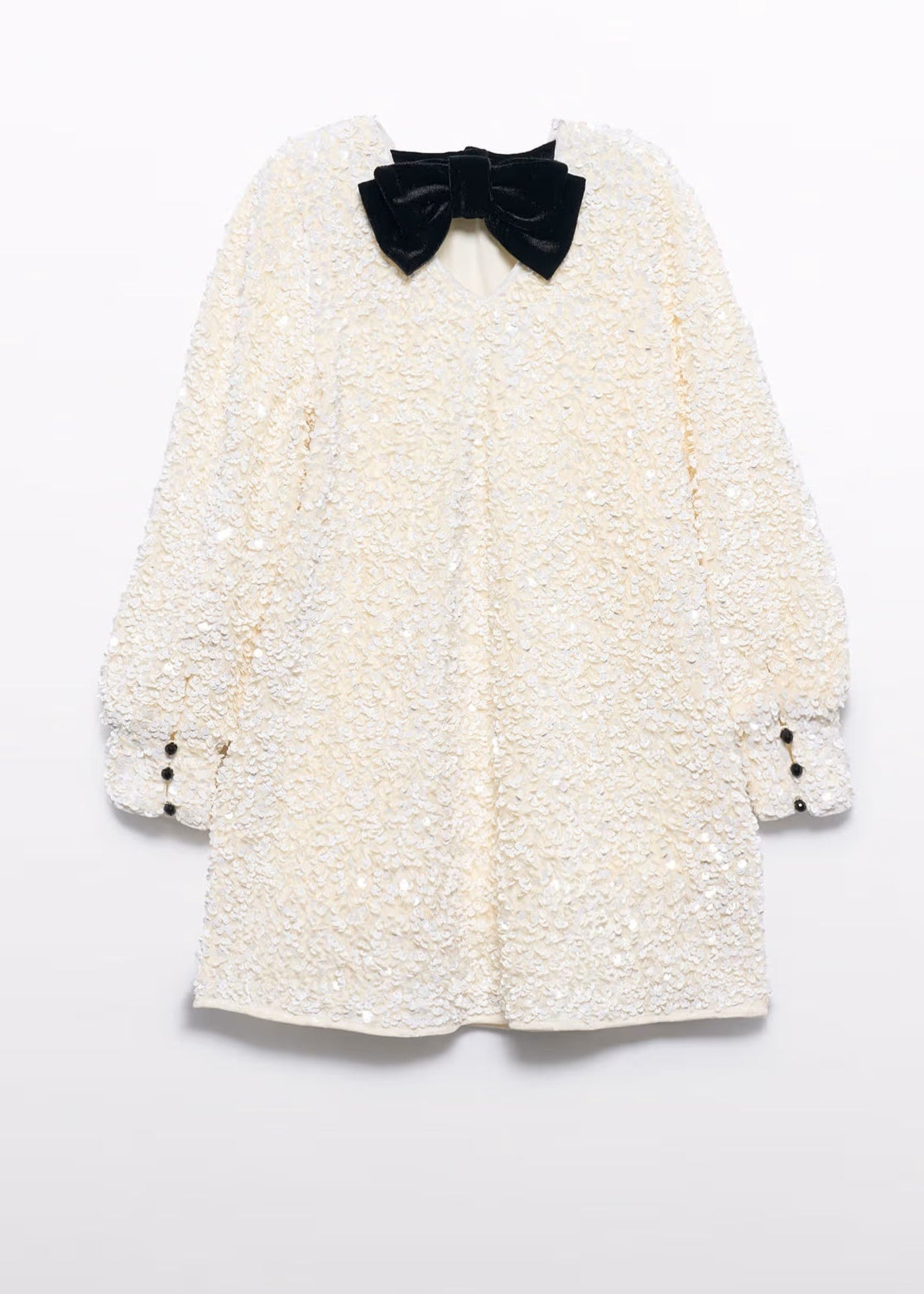 Girl A-Line Sequin Dress