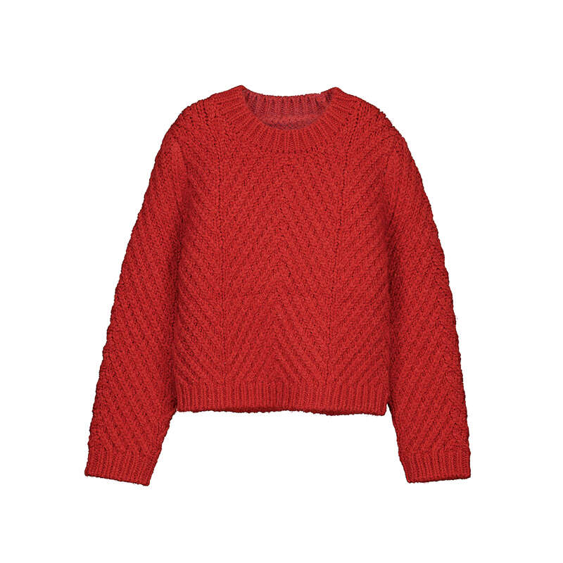 Chevron Knit Sweater