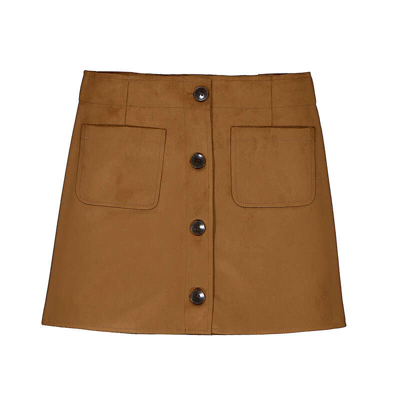 Suede Skirt
