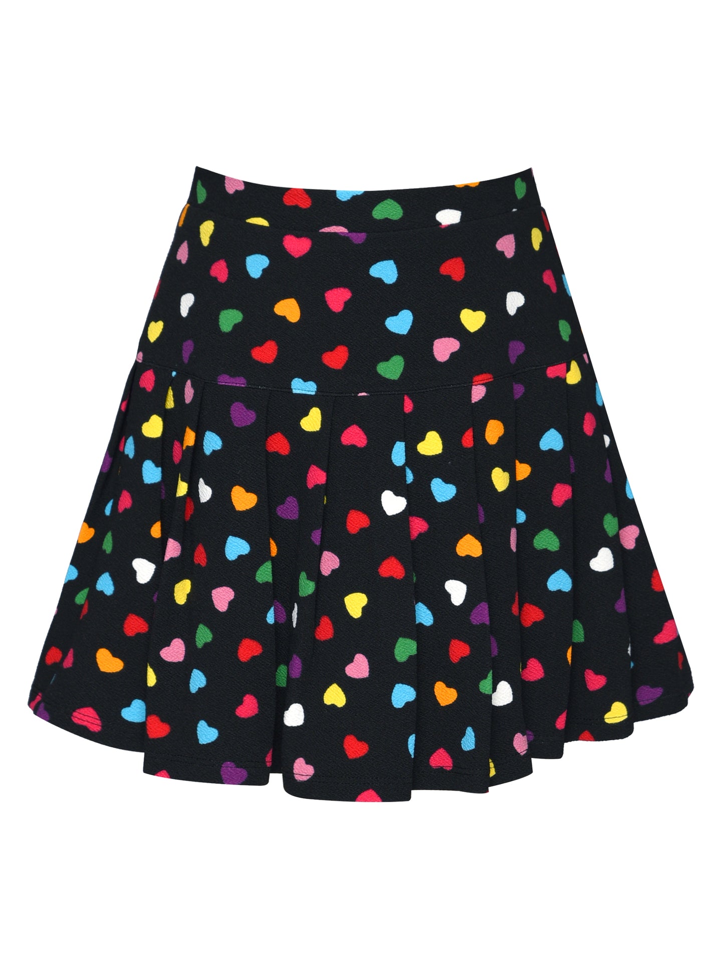 Girl Heart Print Skort