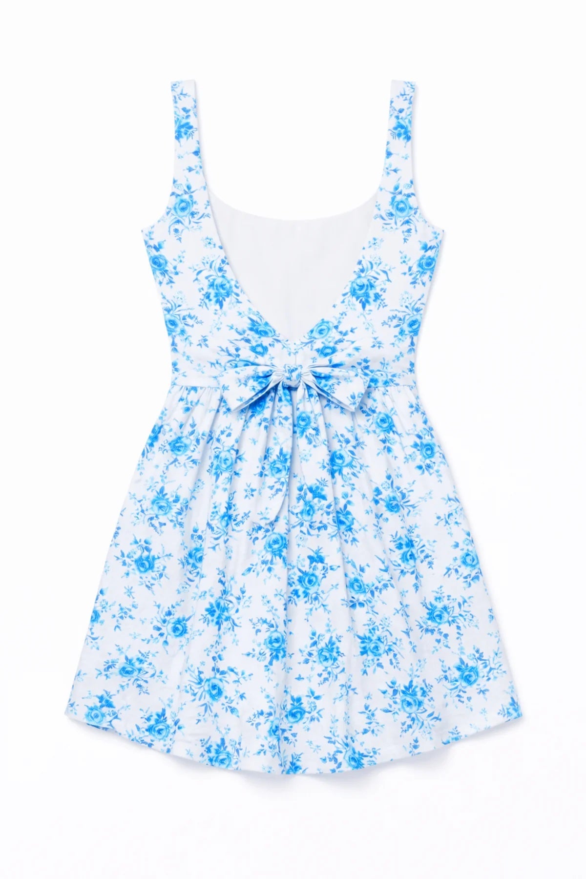 Girl's Brenna Printed Linen Day Dress