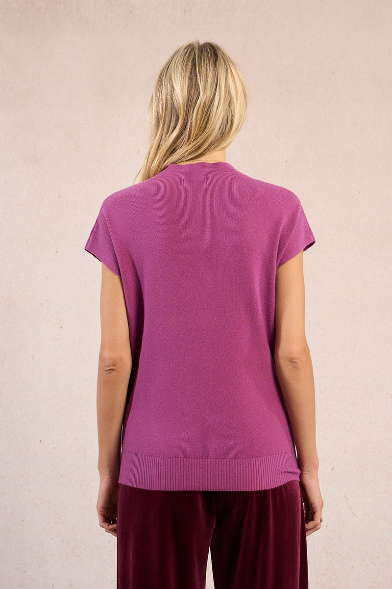 Sleeveless Knit Top