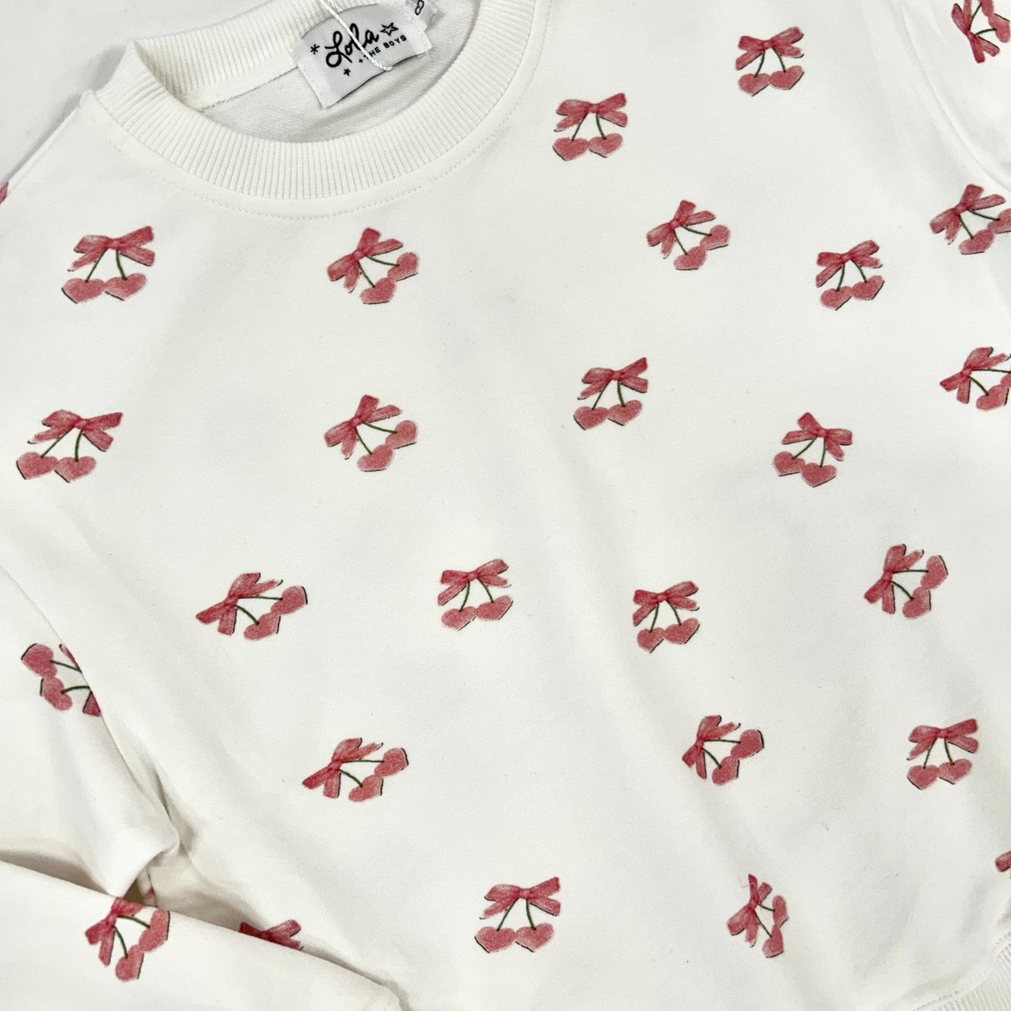 Sweet Cherry Bow Set
