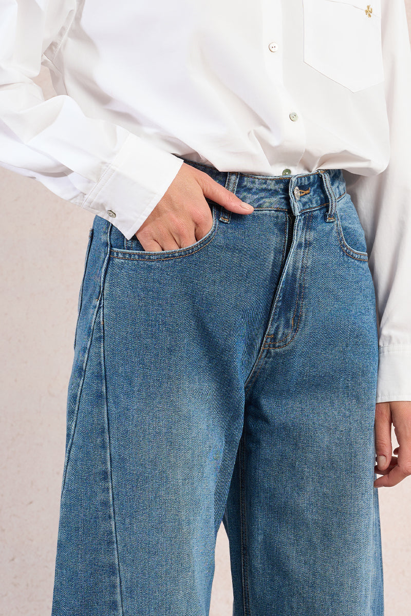 Barrel Cut Denim