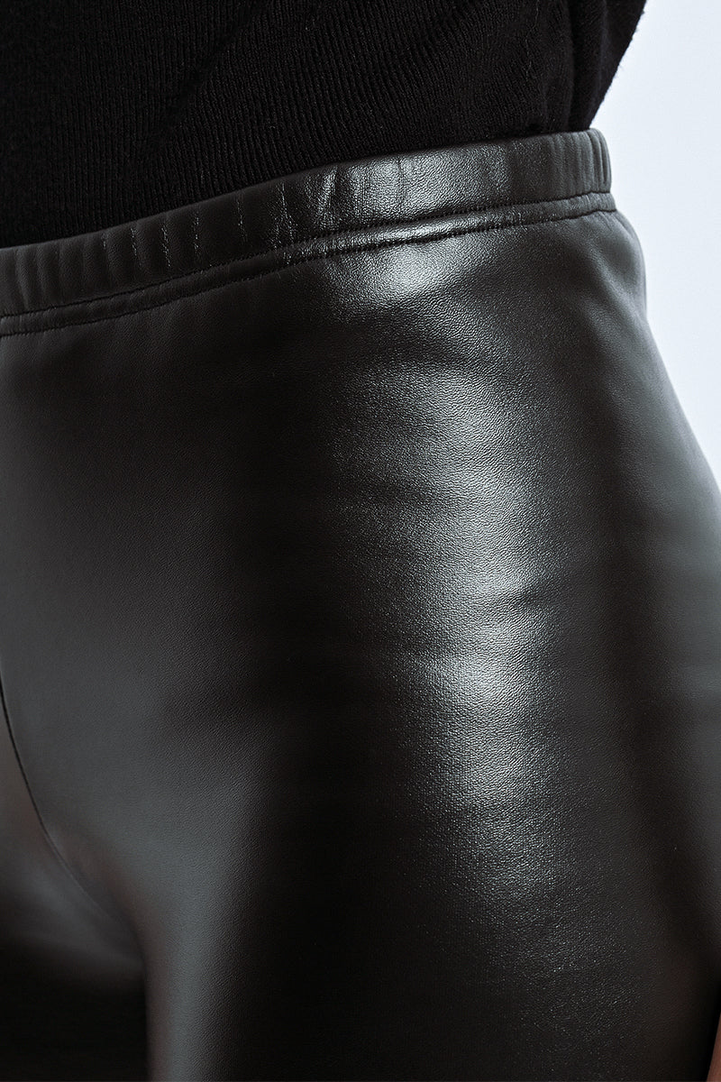 Faux Leather Legging