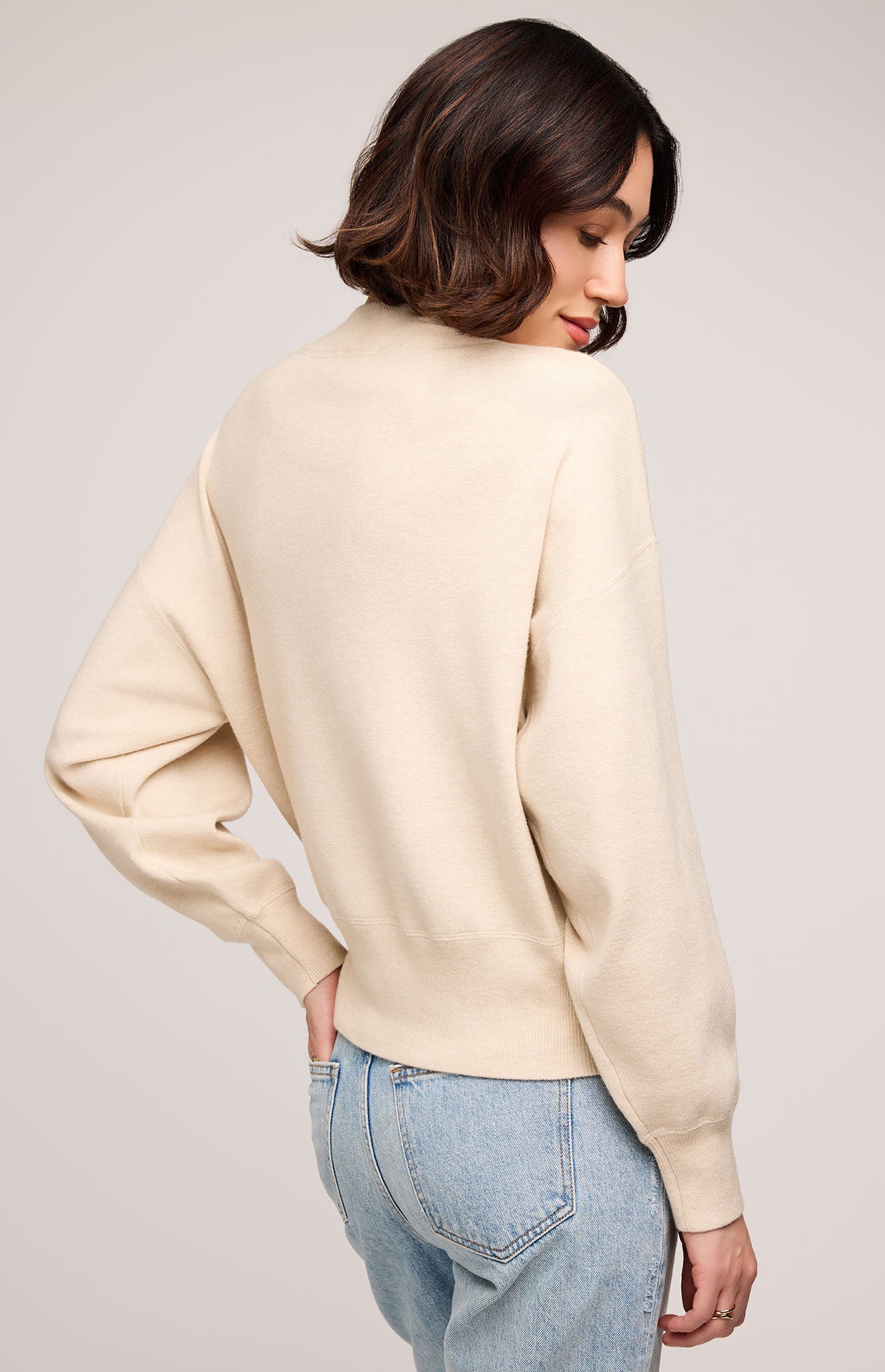Alfie Sweater-Heather Oat