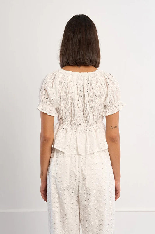 Eyelet Top
