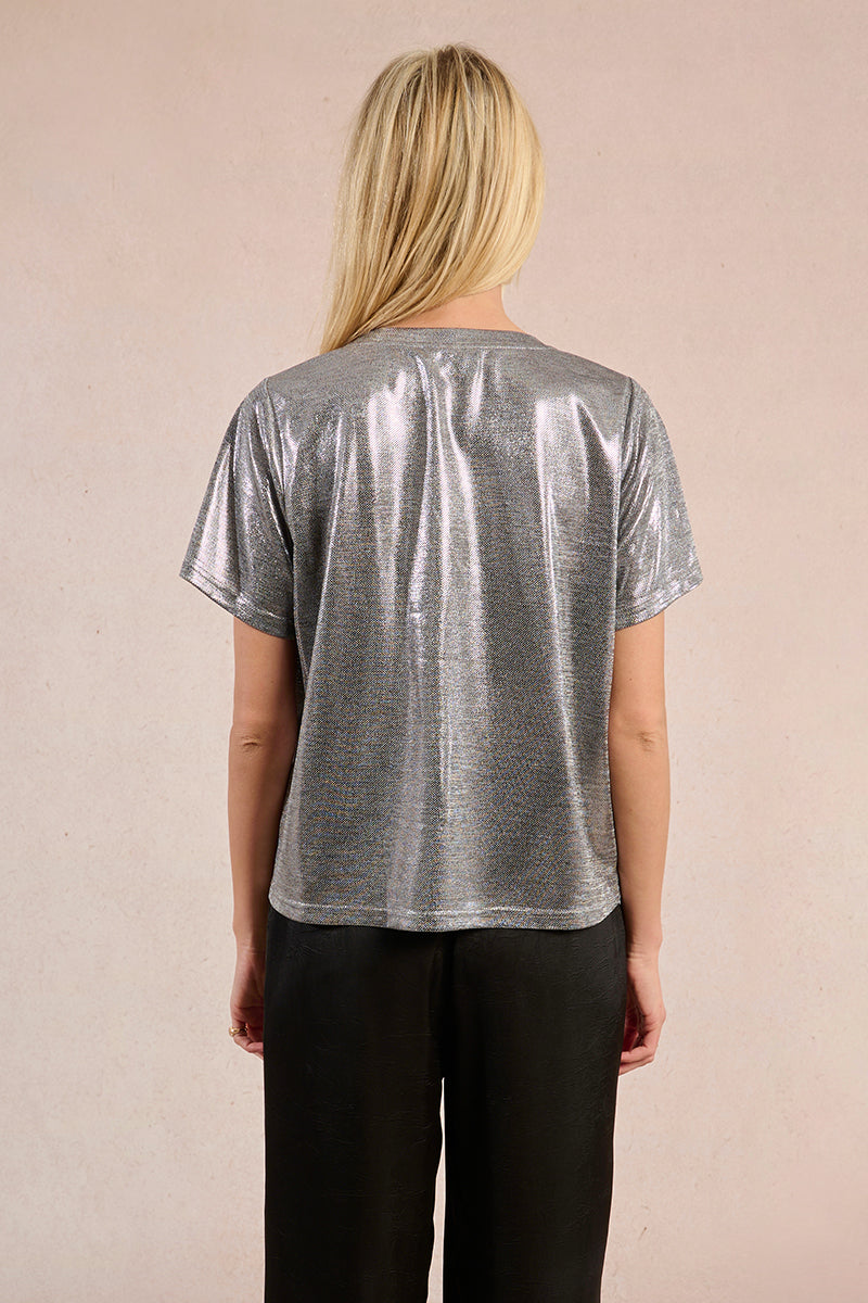 Metallic Tee