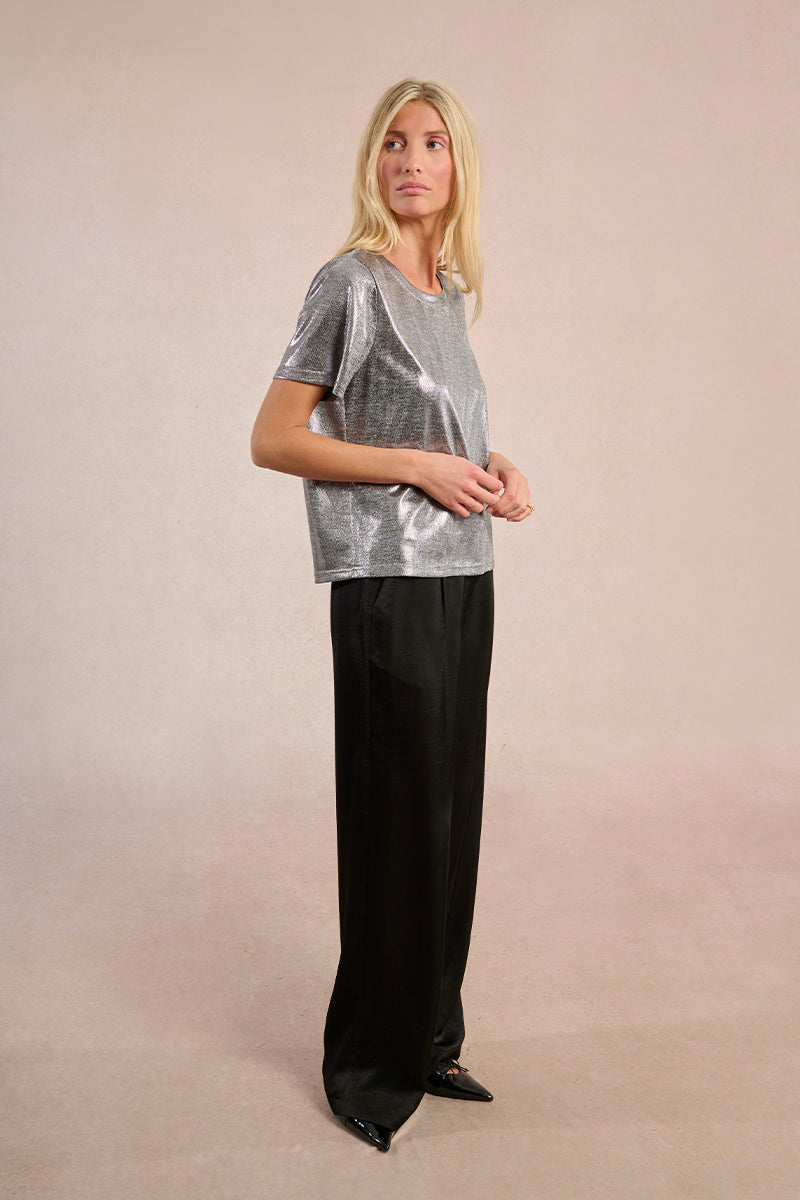 Metallic Tee