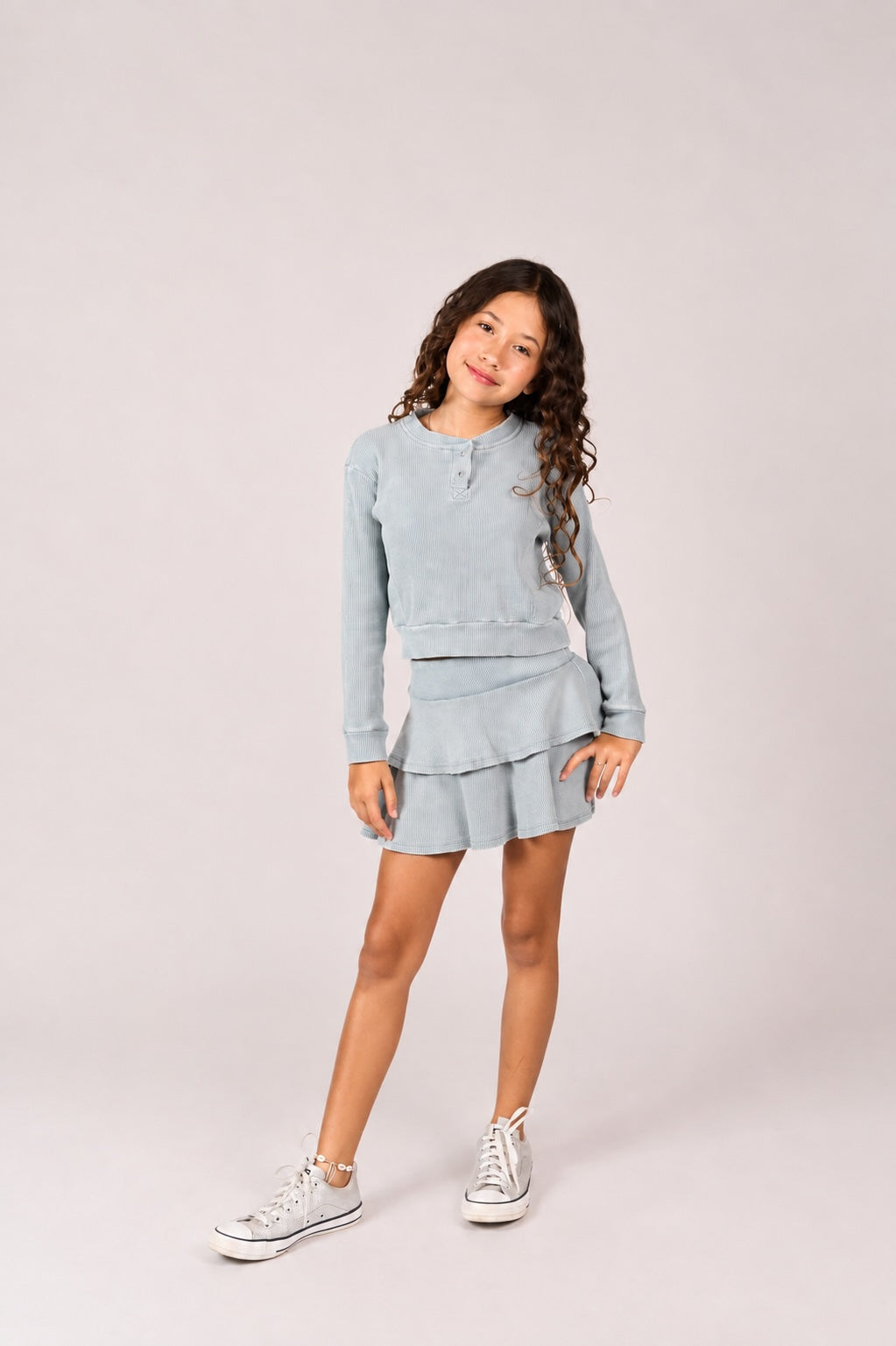 Henley Long Sleeve Top