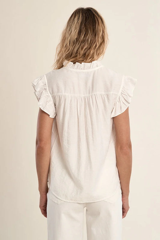 Ruffle Detail Blouse