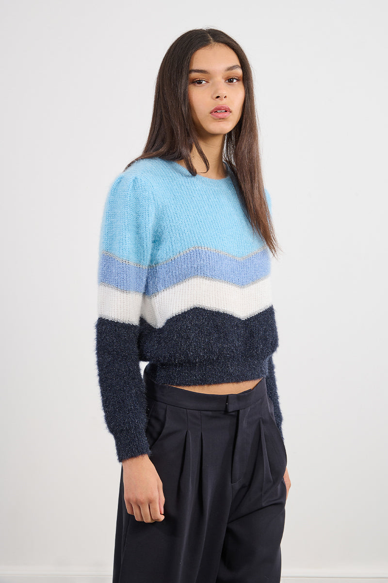 Chevron Stripe Sweater