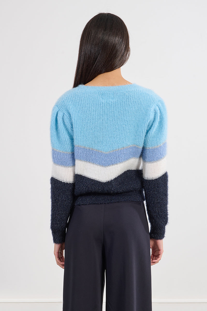 Chevron Stripe Sweater