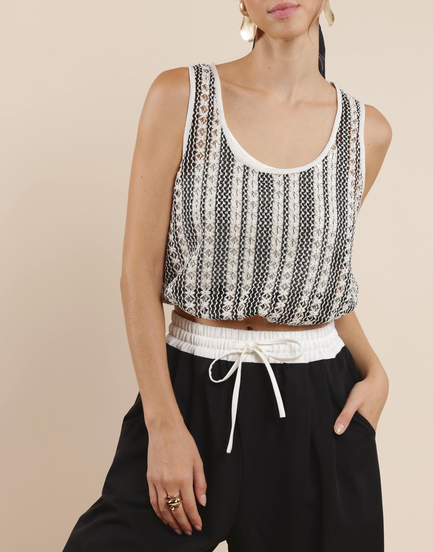 Stripe Bubble Tank