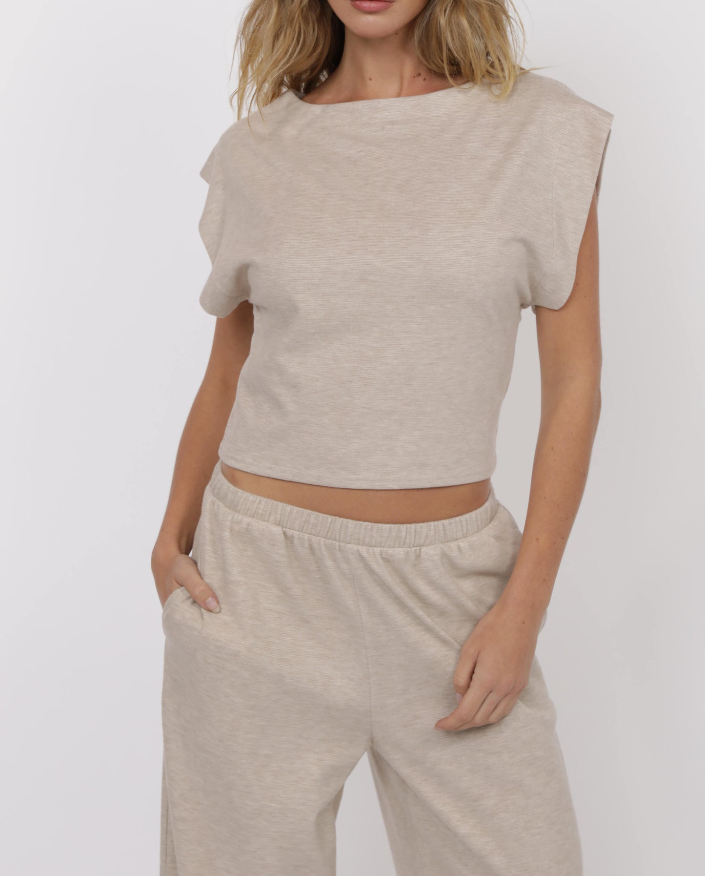 Sleeveless Knit Top