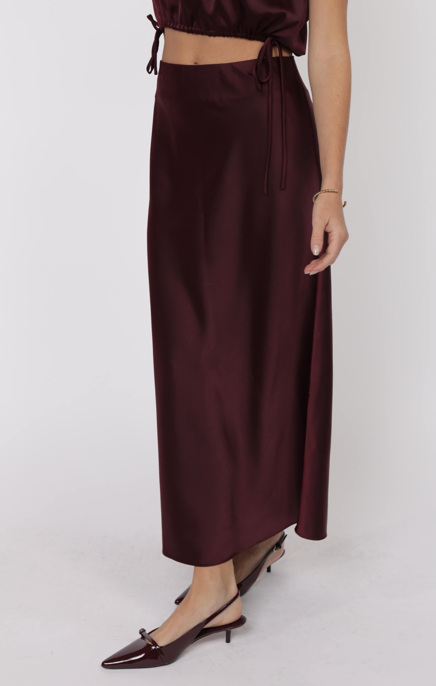 Bias Midi Skirt