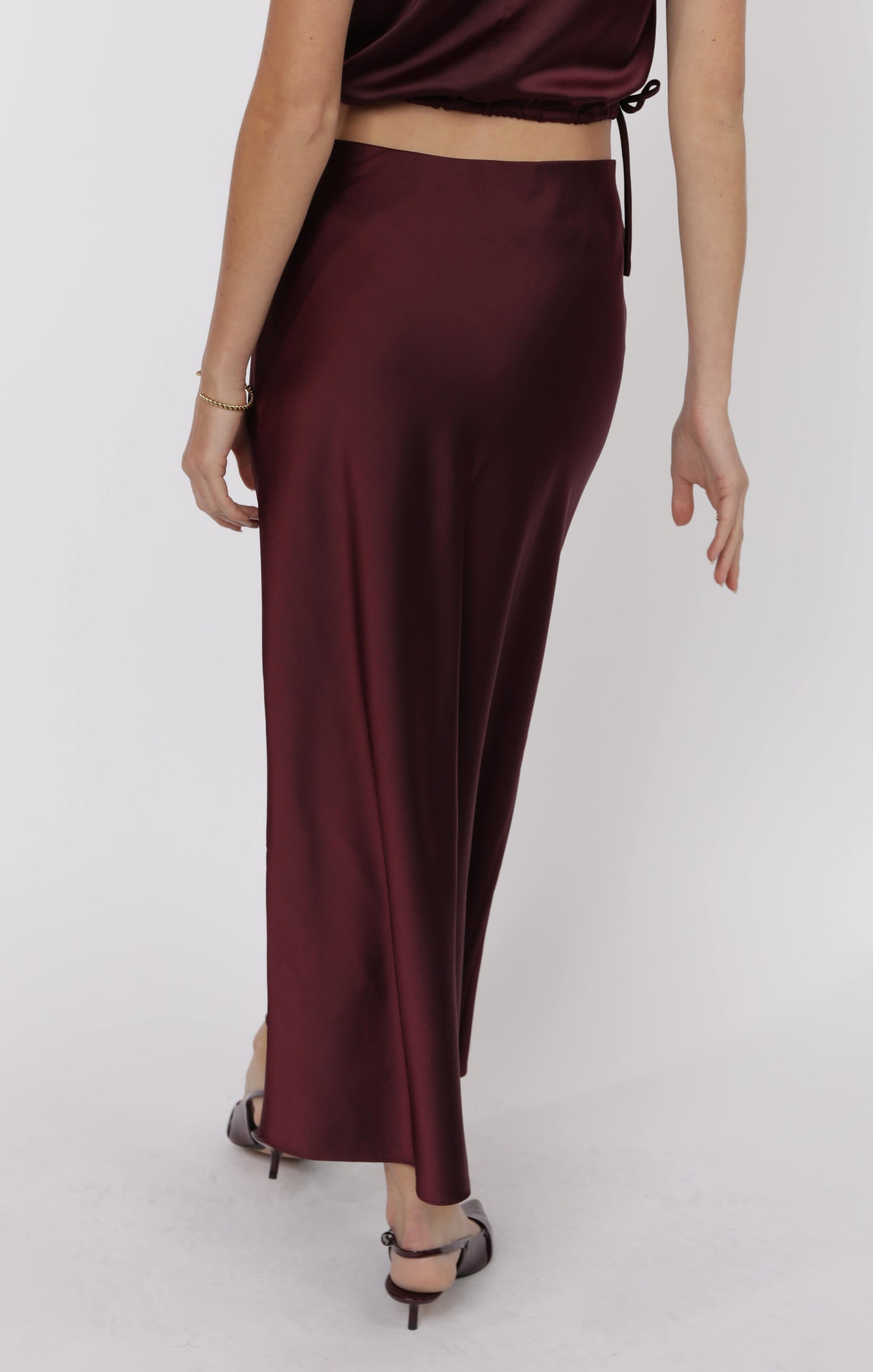 Bias Midi Skirt
