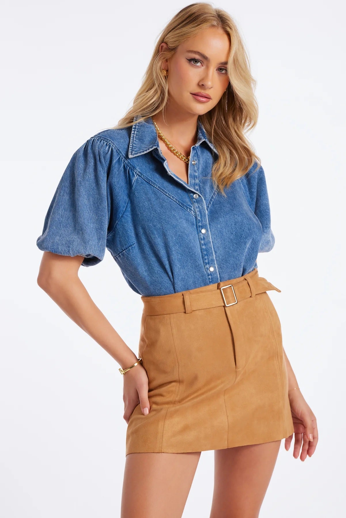 Laurel Denim Shirt