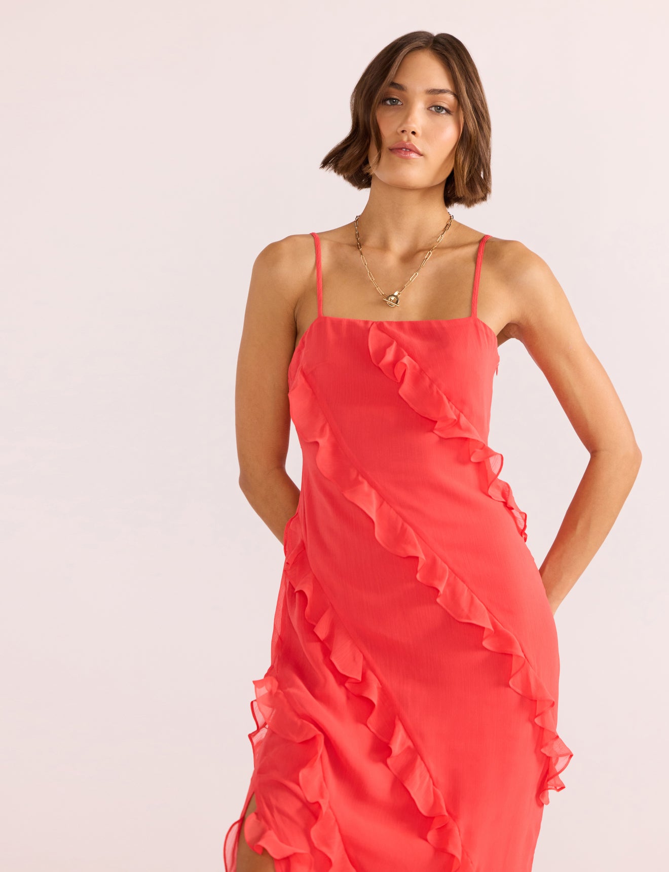 Venus Ruffle Dress