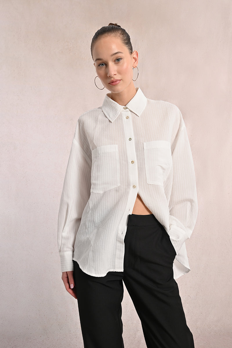 Cord Button Up