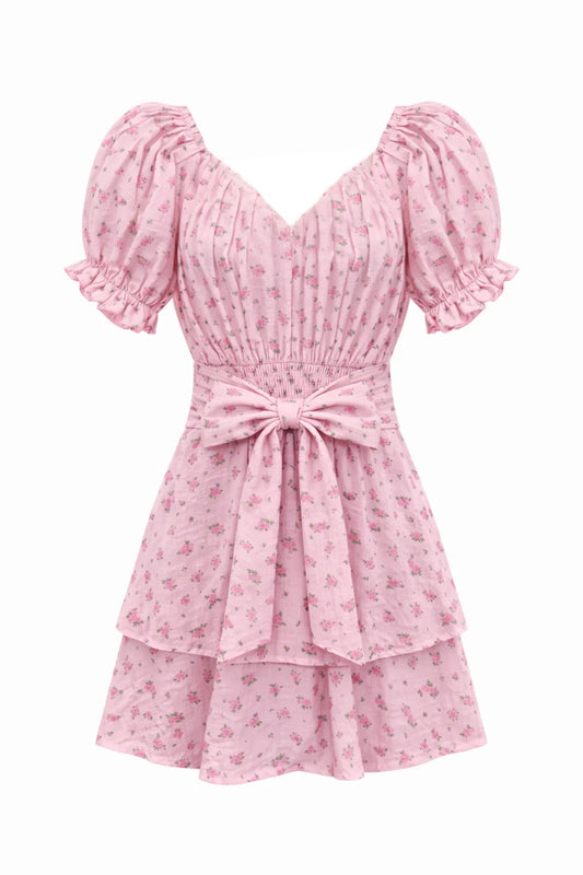 Girl's Delilah Print Dress