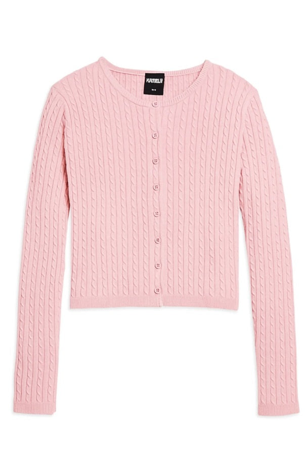 Rory Crewneck Cardigan Sweater