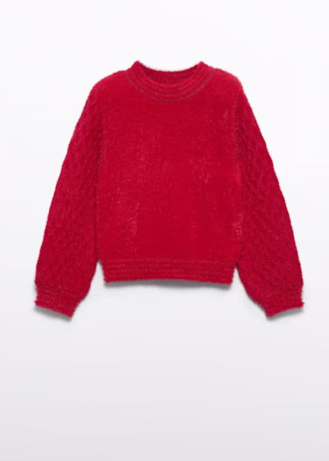 Girl Fuzzy Sweater