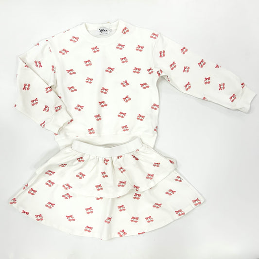 Sweet Cherry Bow Set