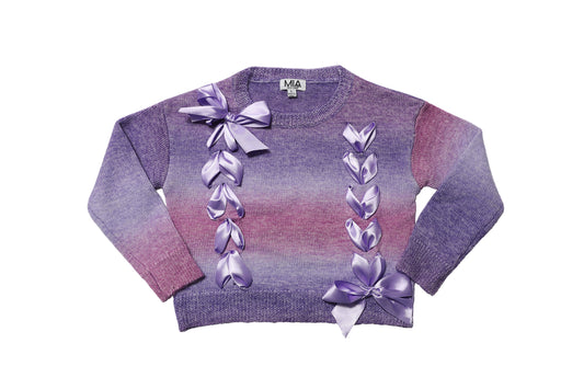 Lace Up Sweater