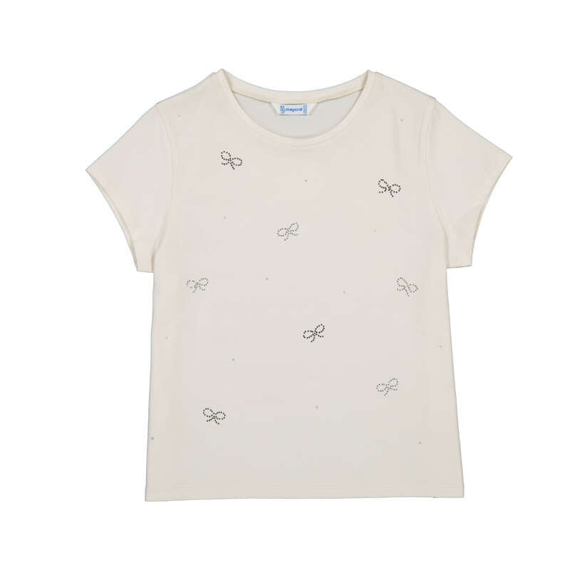 Girl's Bow S/S Tee