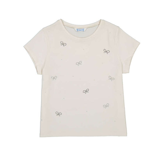 Girl's Bow S/S Tee