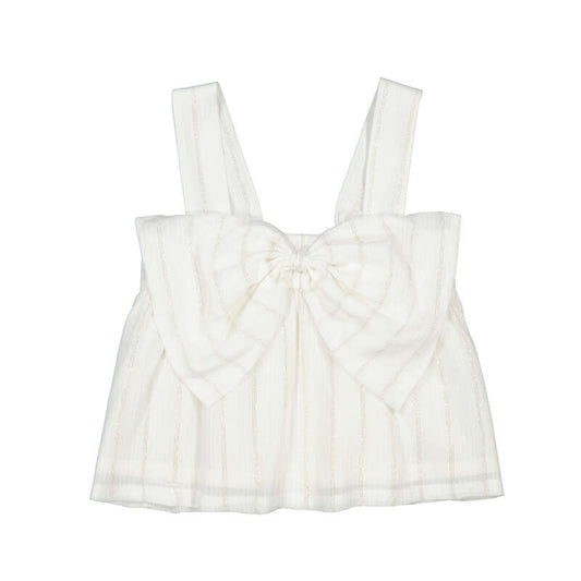 Girl's Top With Bow