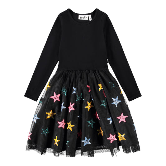 Girl Cyrus Dress-Black