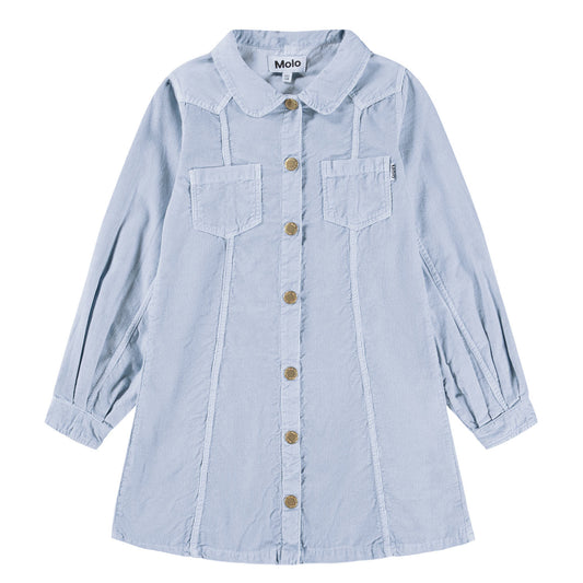 Girl Clarissa Dress- Blue Moon