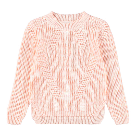 Girl Gillis Sweater-Rose Hips