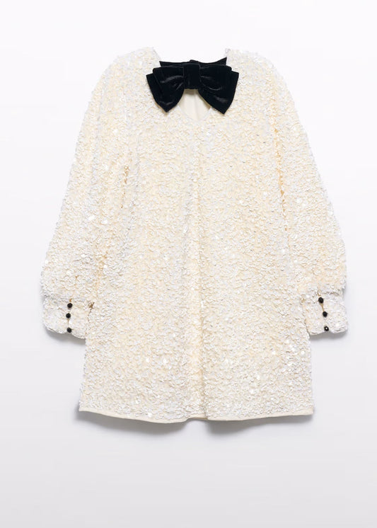 Girl A-Line Sequin Dress