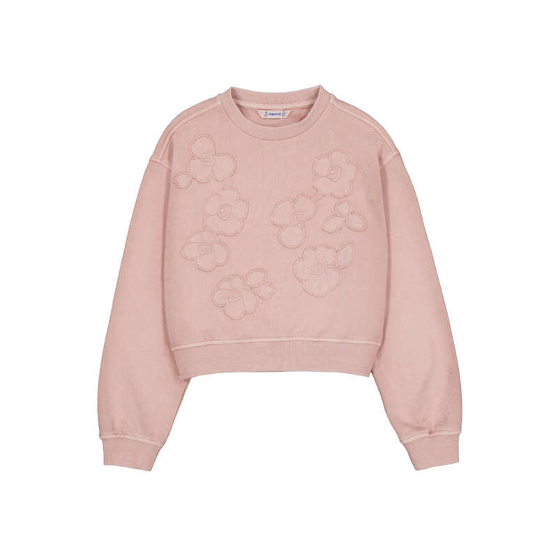 Embroidered Applique Pullover