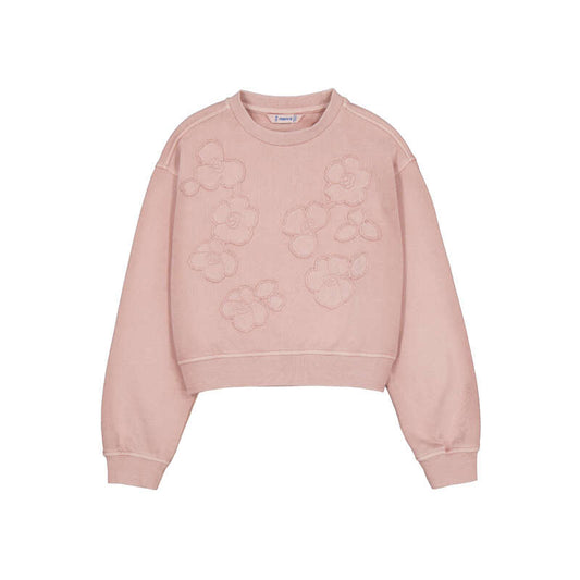 Embroidered Applique Pullover