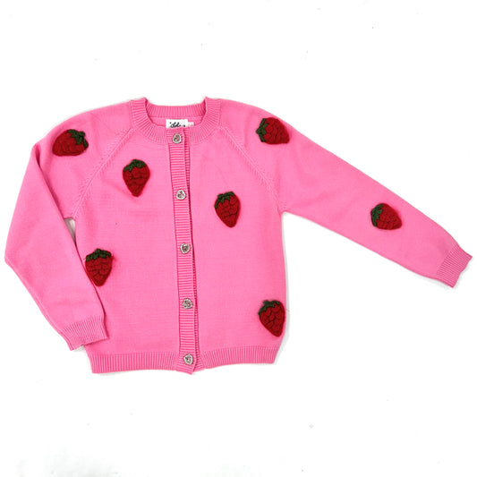 Sweet Strawberry Cardi