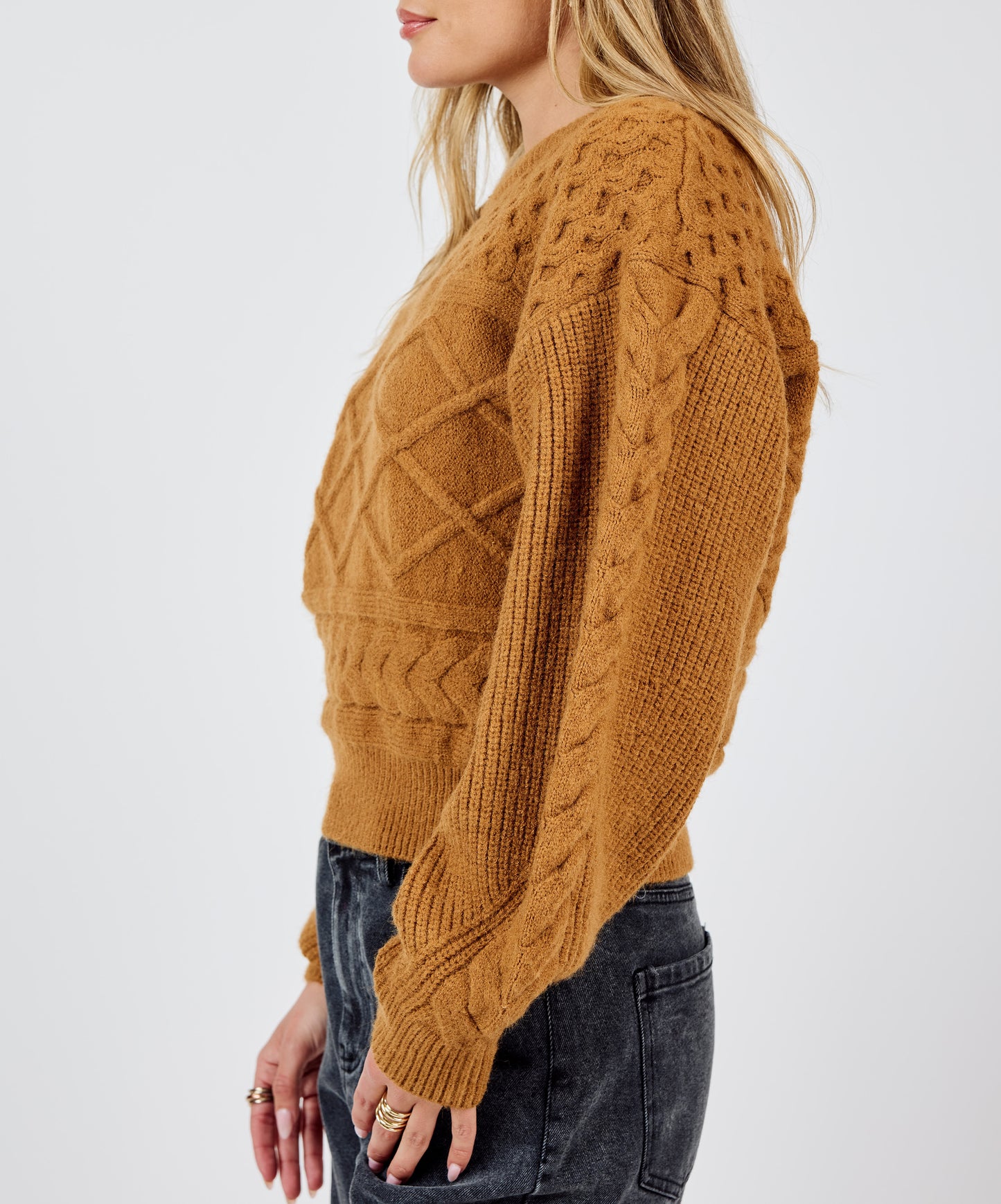 Knit Detail Sweater