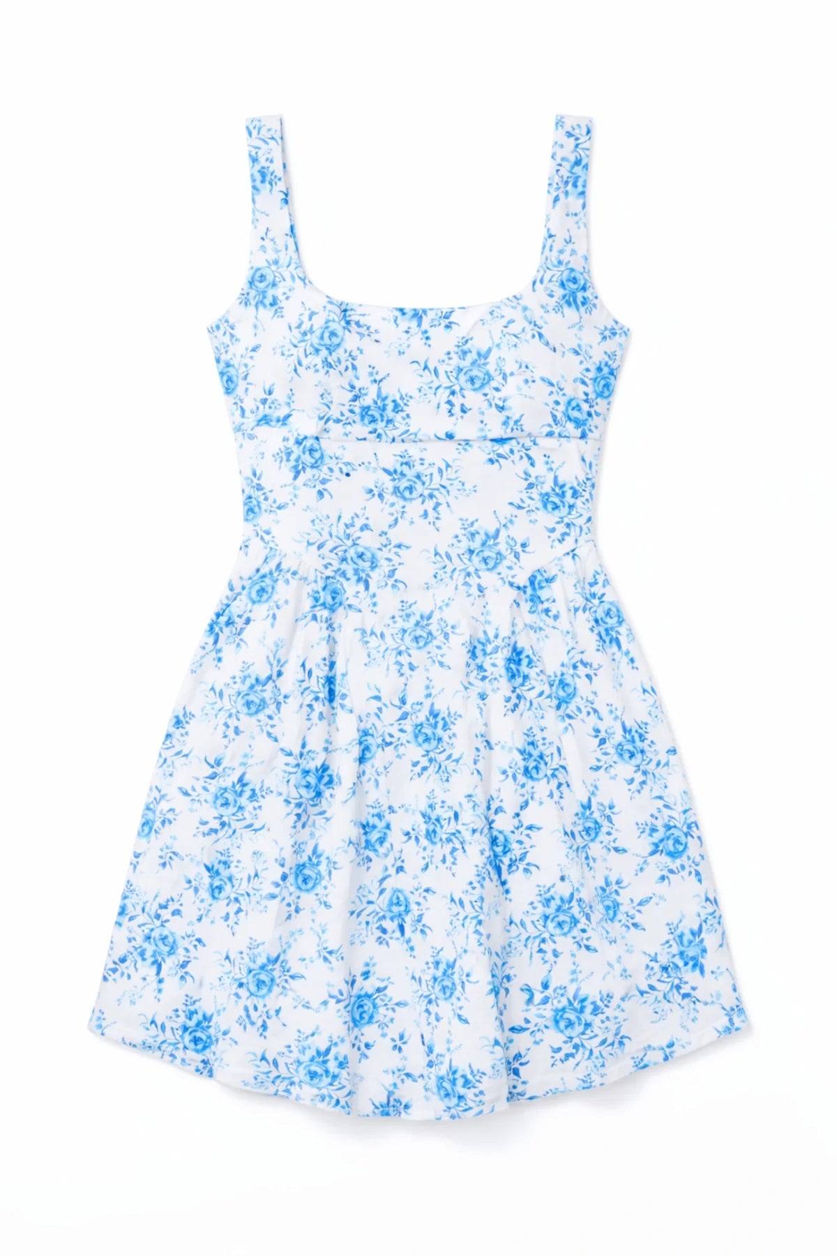 Girl's Brenna Printed Linen Day Dress