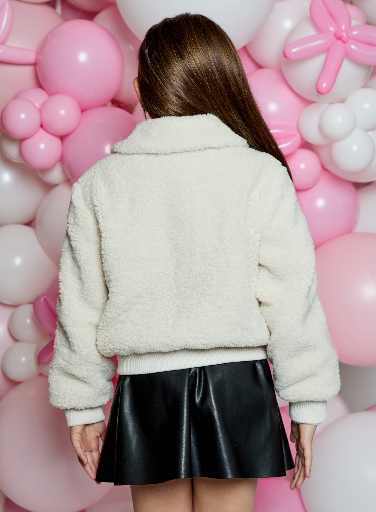 Floral Sherpa Jacket