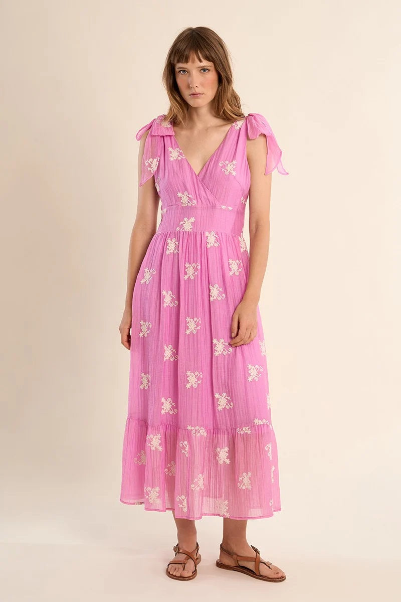 Emb Detail Dress