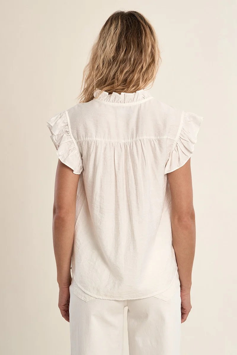 Ruffle Detail Blouse