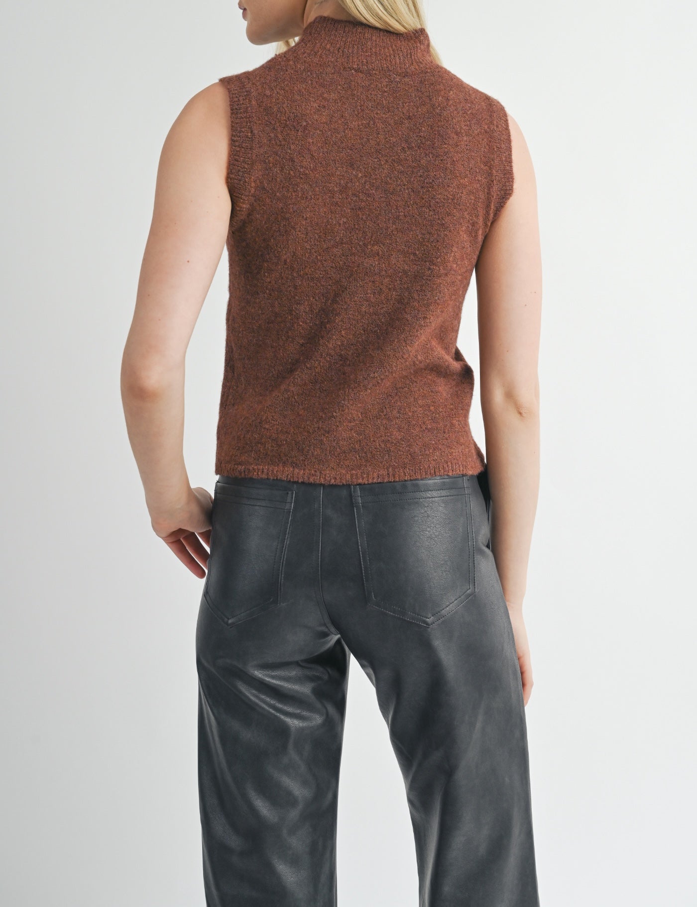 Turtleneck Sweater Tank