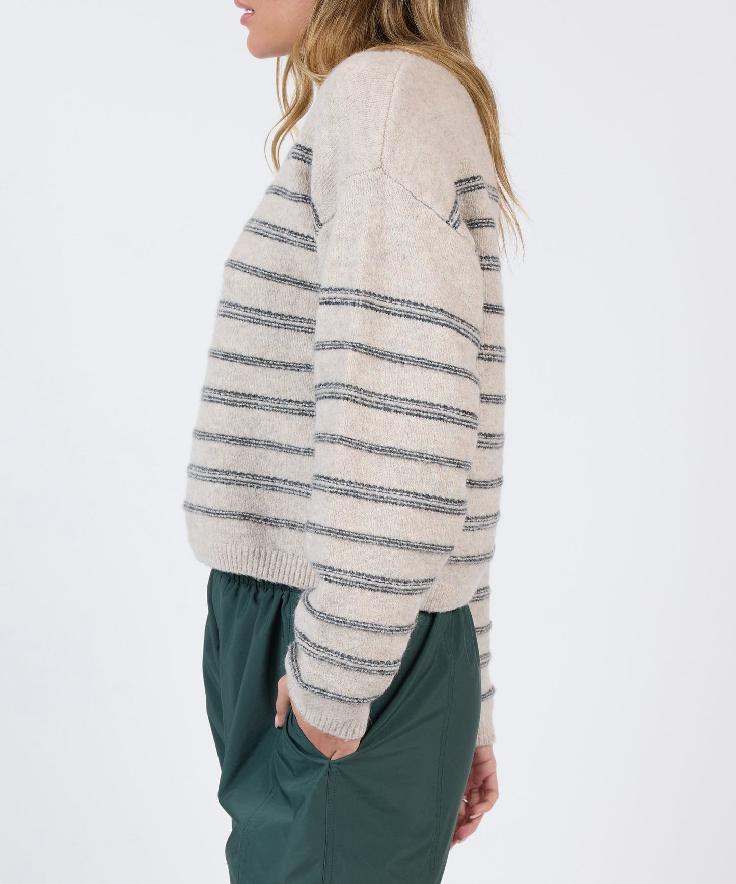 Stripe Pullover Sweater