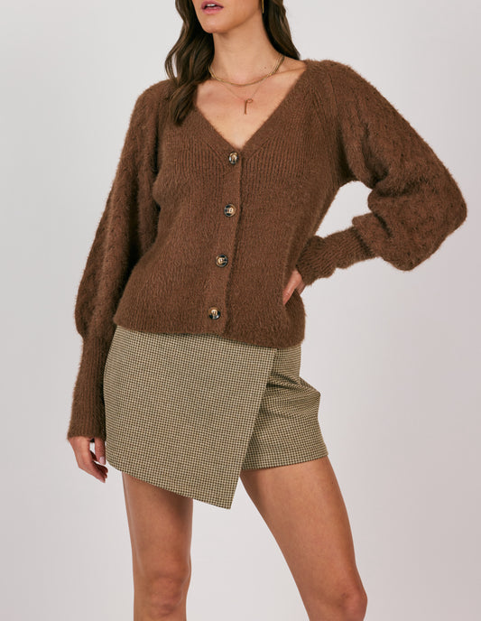 Button Front Cardi